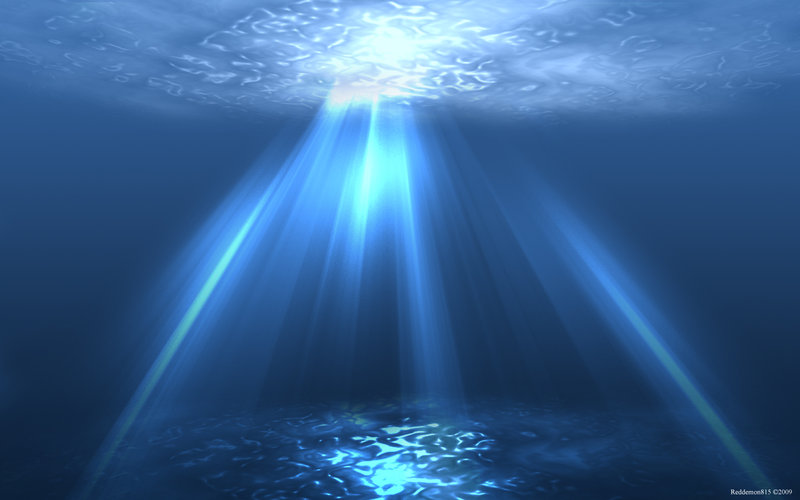 Under Water Scene PPT Backgrounds