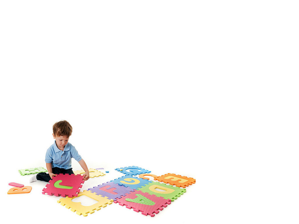 Kindergarten Young boy with Game PPT Backgrounds