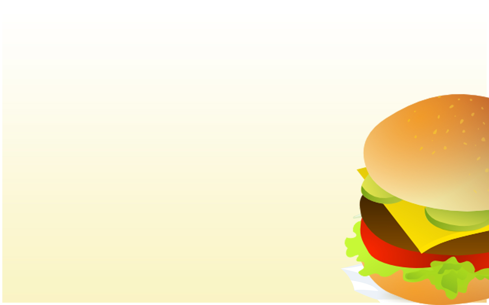 Hamburger PPT Backgrounds