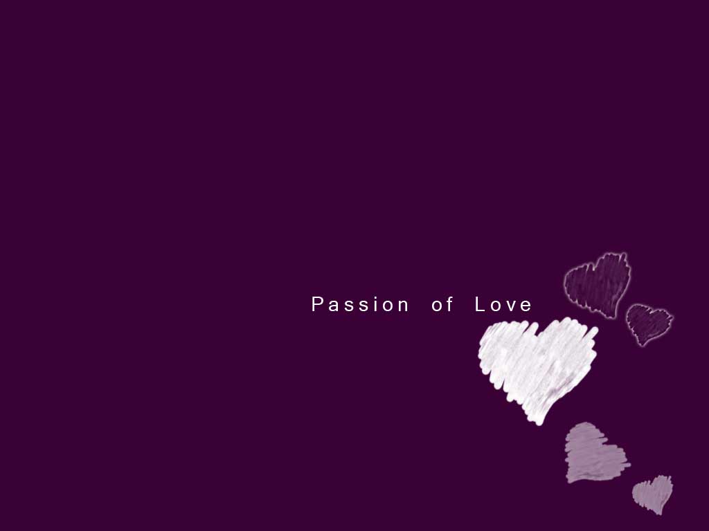 Passion of love PPT Backgrounds