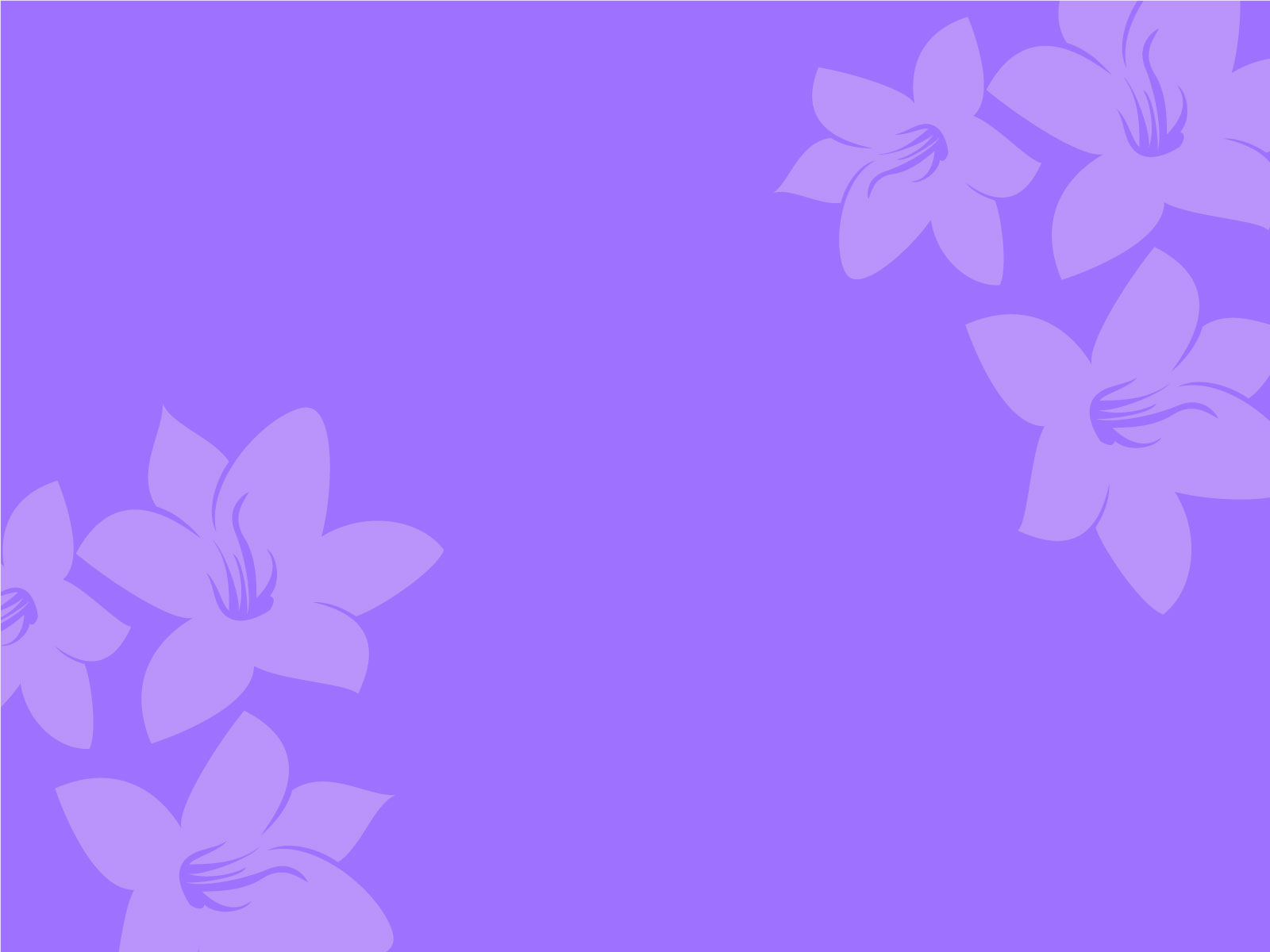 Purple Flower PPT Background Background for Powerpoint Program