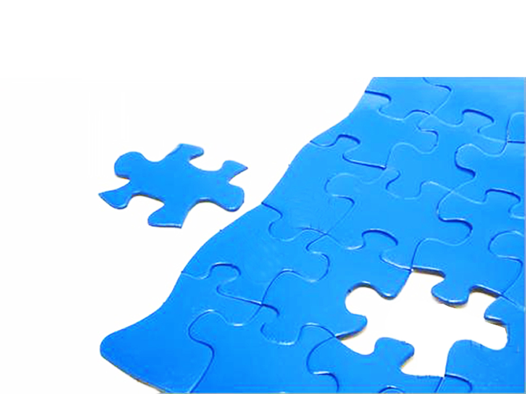Puzzle Time 3D PPT Backgrounds
