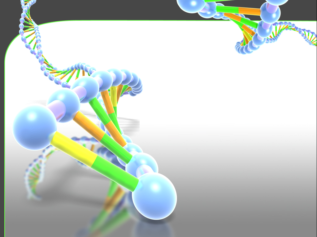 DNA helix strand presentation PPT templates