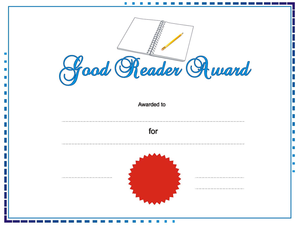 Good Reader award