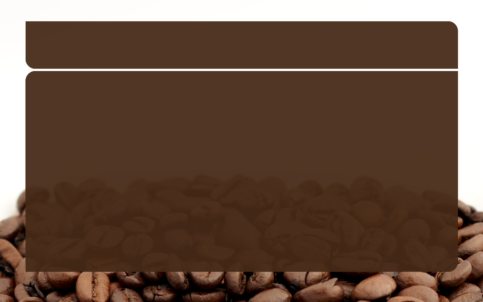 Free Coffee Powerpoint powerpoint Template Template for Powerpoint Program