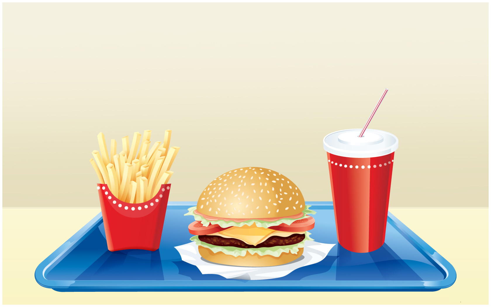 Free Fast Food Powerpoint powerpoint Template Template for Powerpoint Program