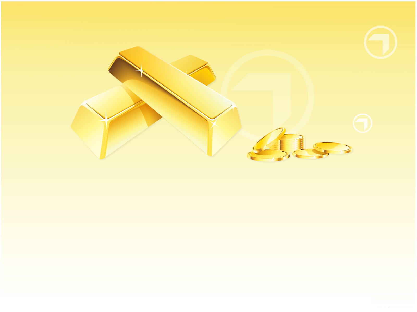 gold powerpoint template