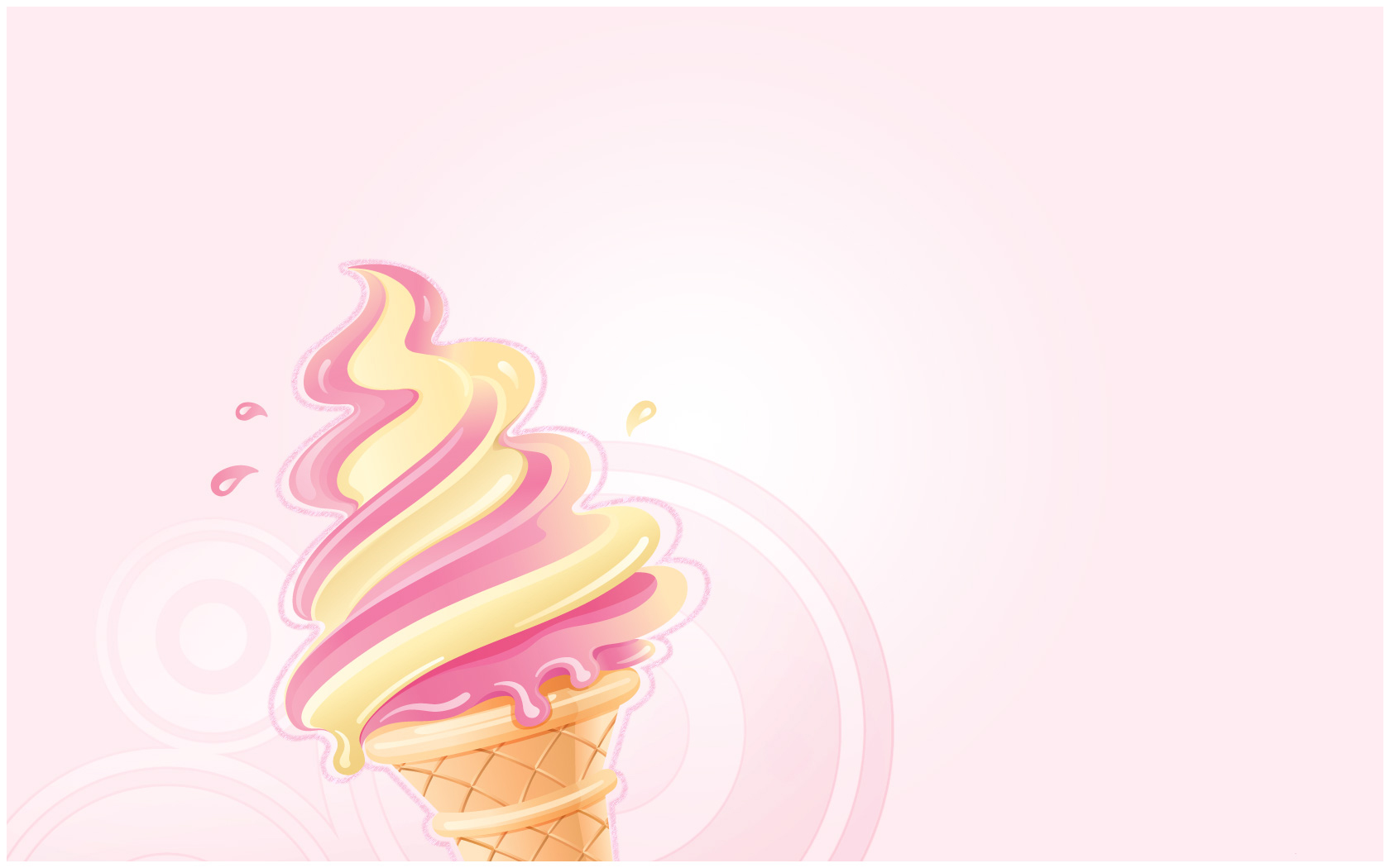 Free Ice Cream powerpoint Template Template for Powerpoint Program