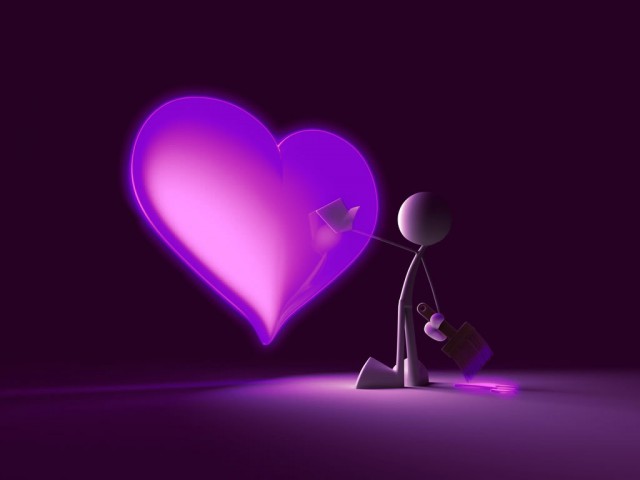 3D Love Animated PPT Backgrounds