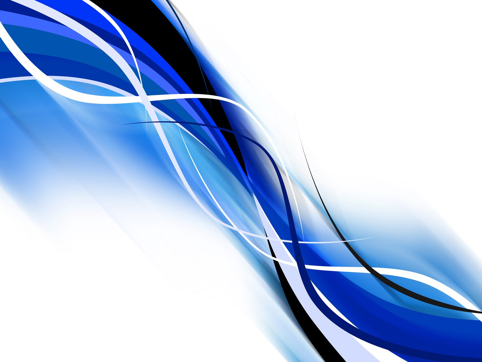 Blue coloured waves PPT Backgrounds