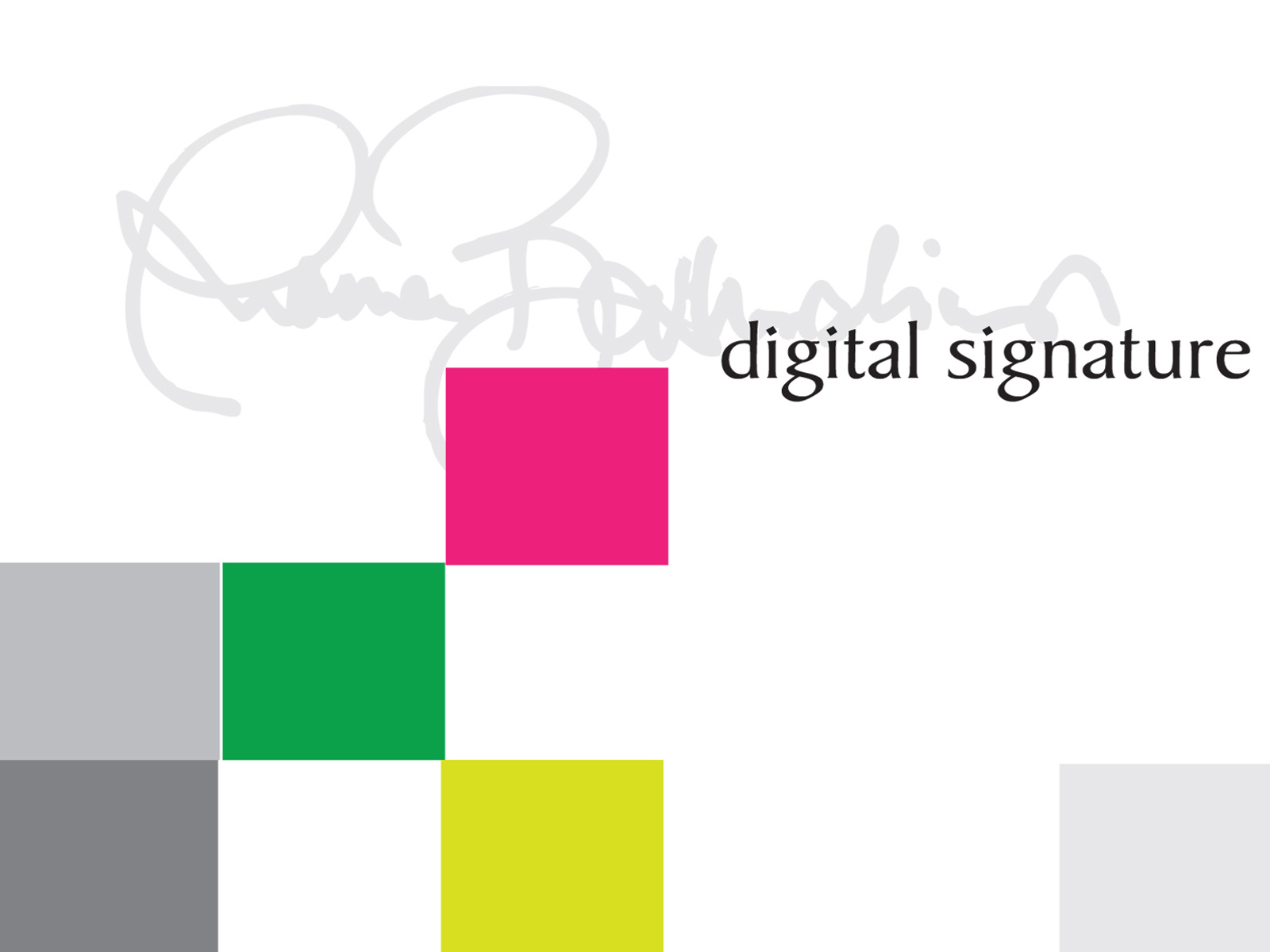 Digital Signature PPT Backgrounds