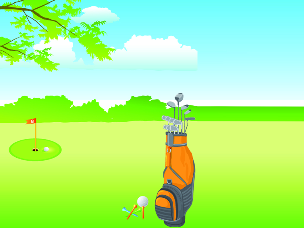 Golf Course PPT Backgrounds
