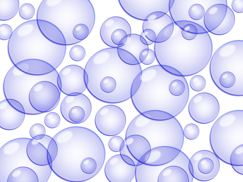 Waves and bubbles PPT Backgrounds