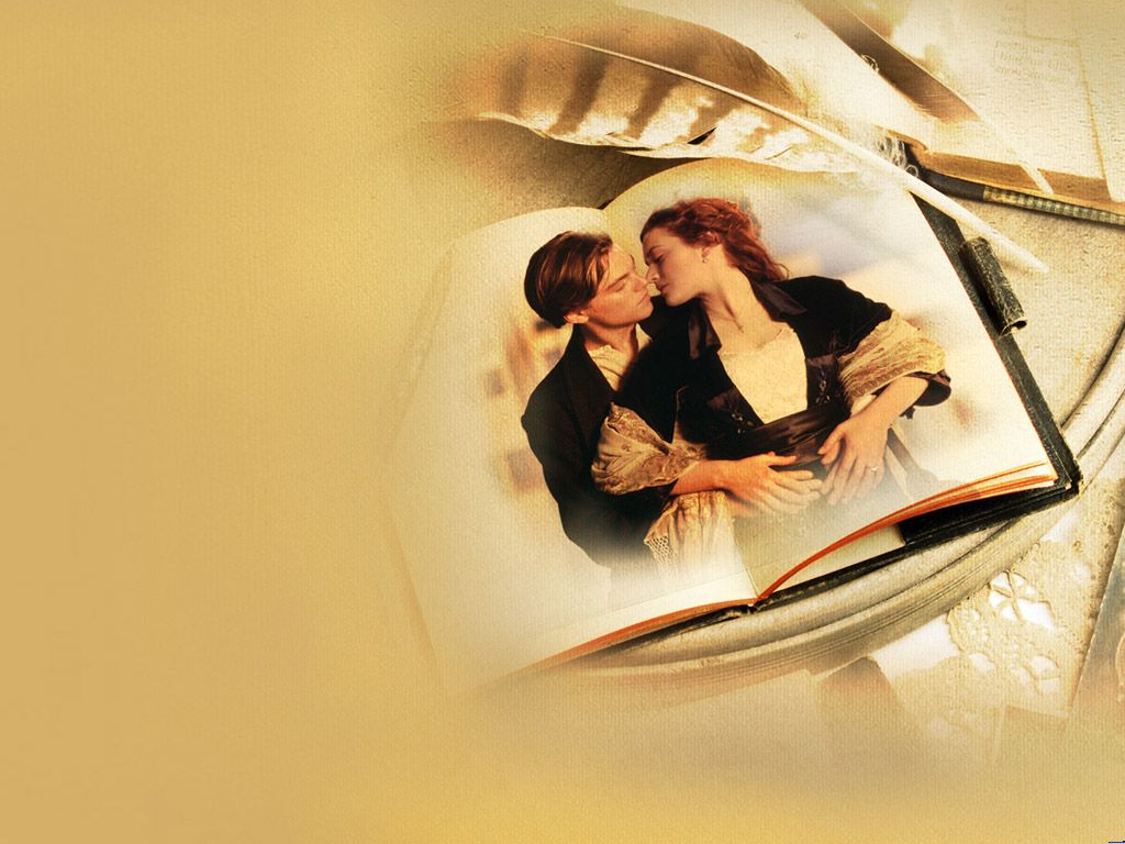 Classic Titanic Romantic Love PPT Backgrounds
