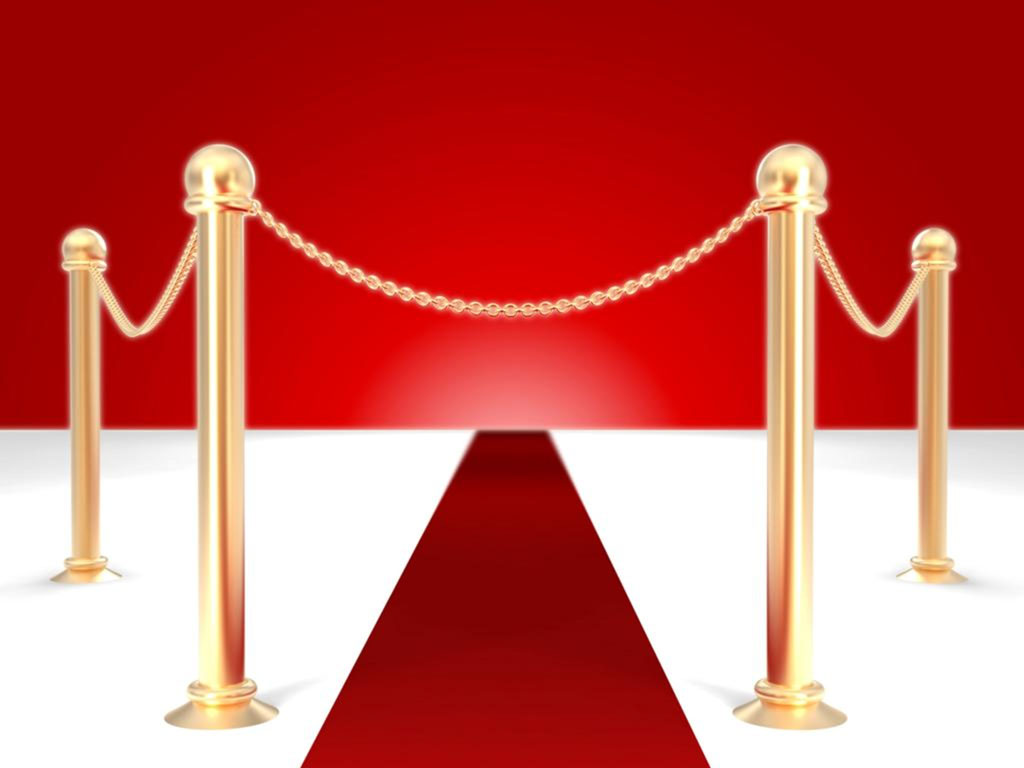 Red Carpet PPT Backgrounds