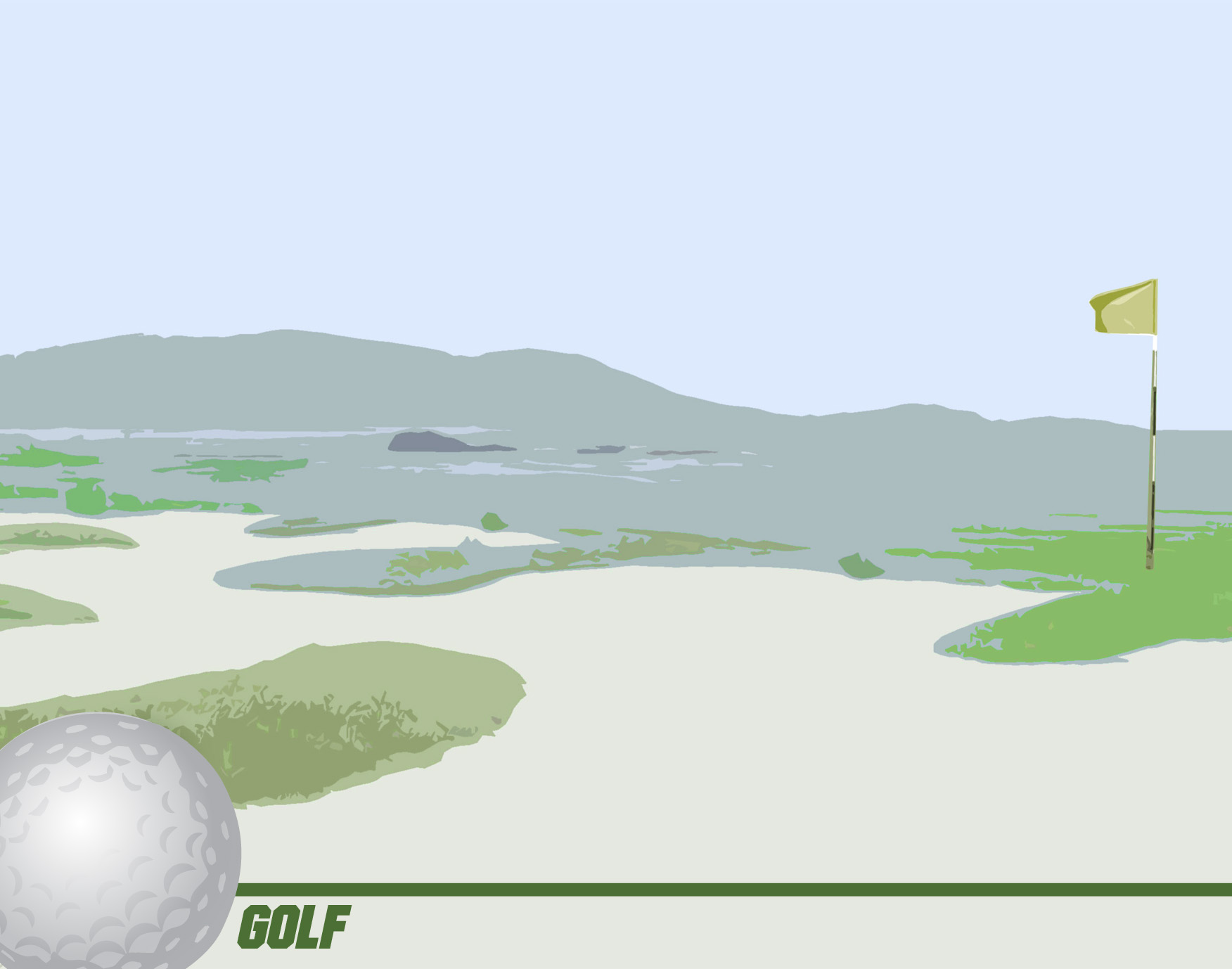 Golf PPT Backgrounds