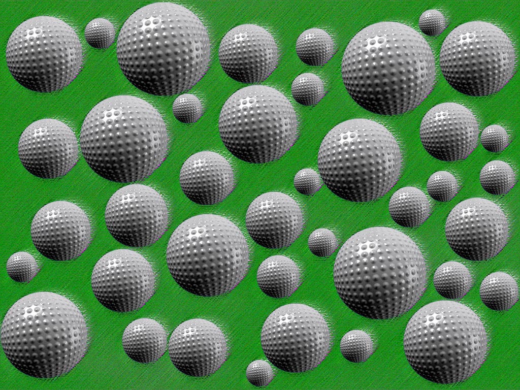 Golf Ball PPT Backgrounds