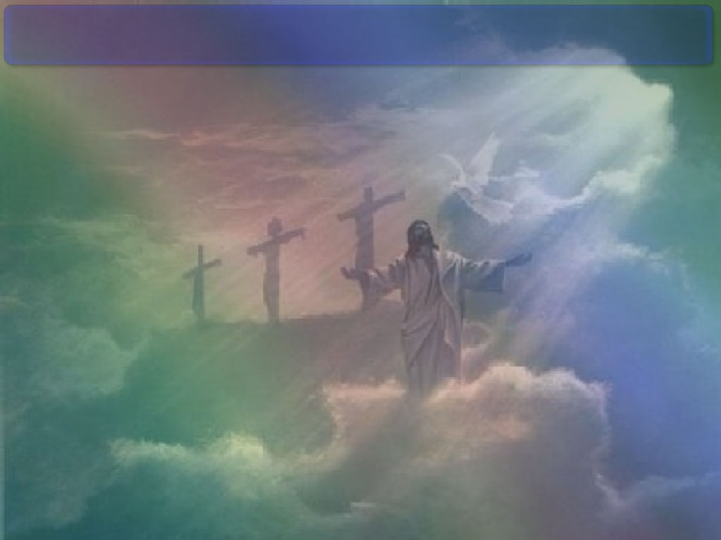Jesus Clouds PPT Backgrounds
