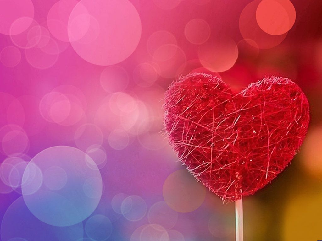 Love lollipop slide like heart PPT Backgrounds