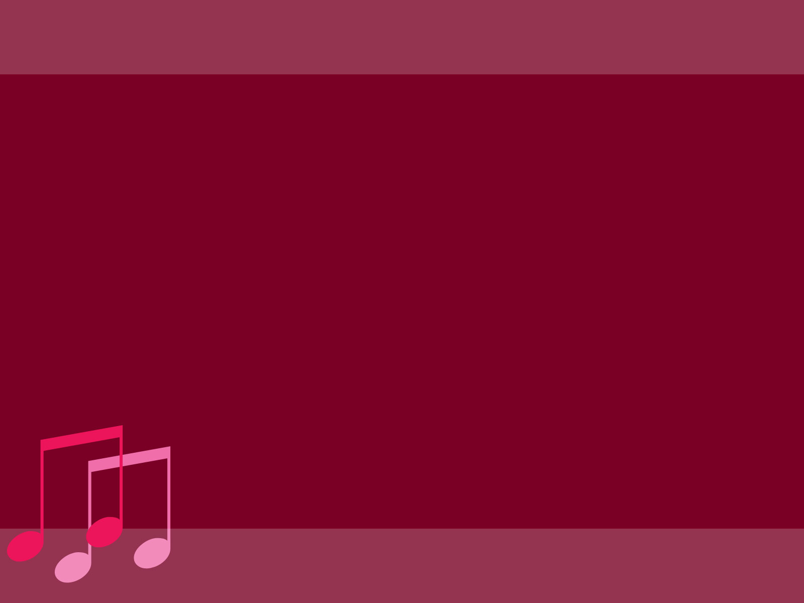 Pink Music PPT Backgrounds