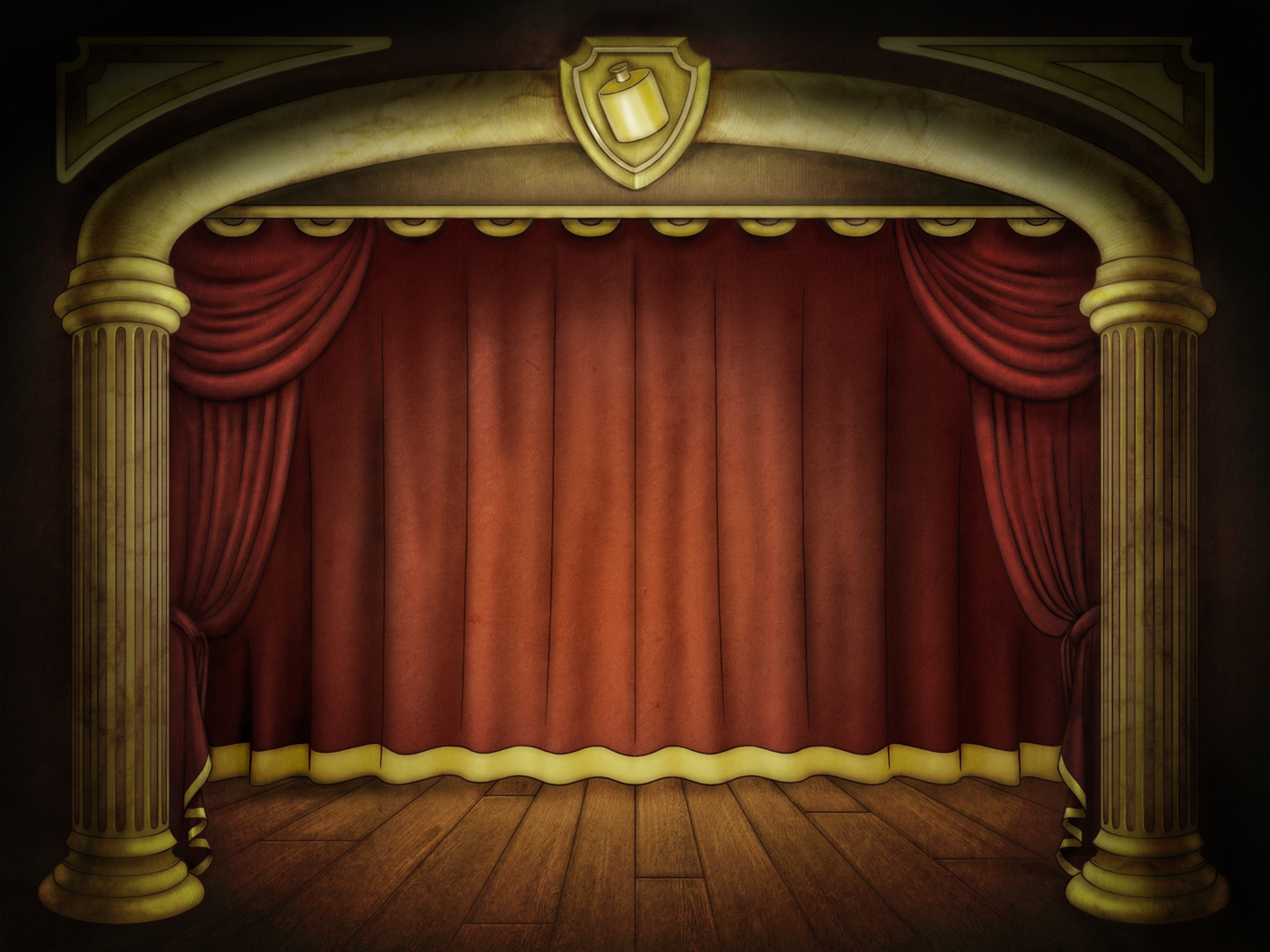Stage Powerpoint PPT Backgrounds