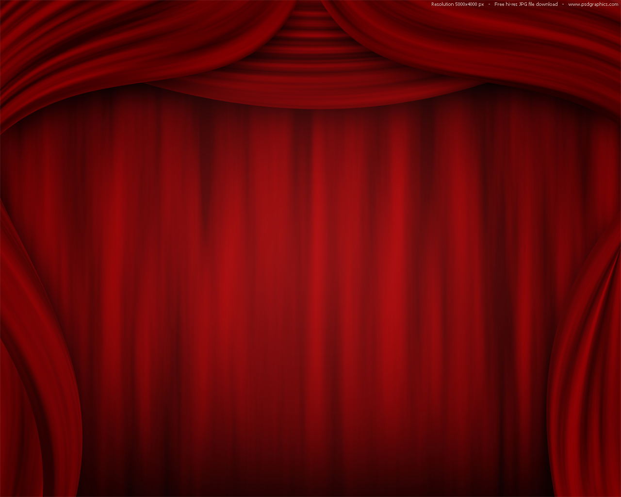 Theater Curtain PPT Backgrounds