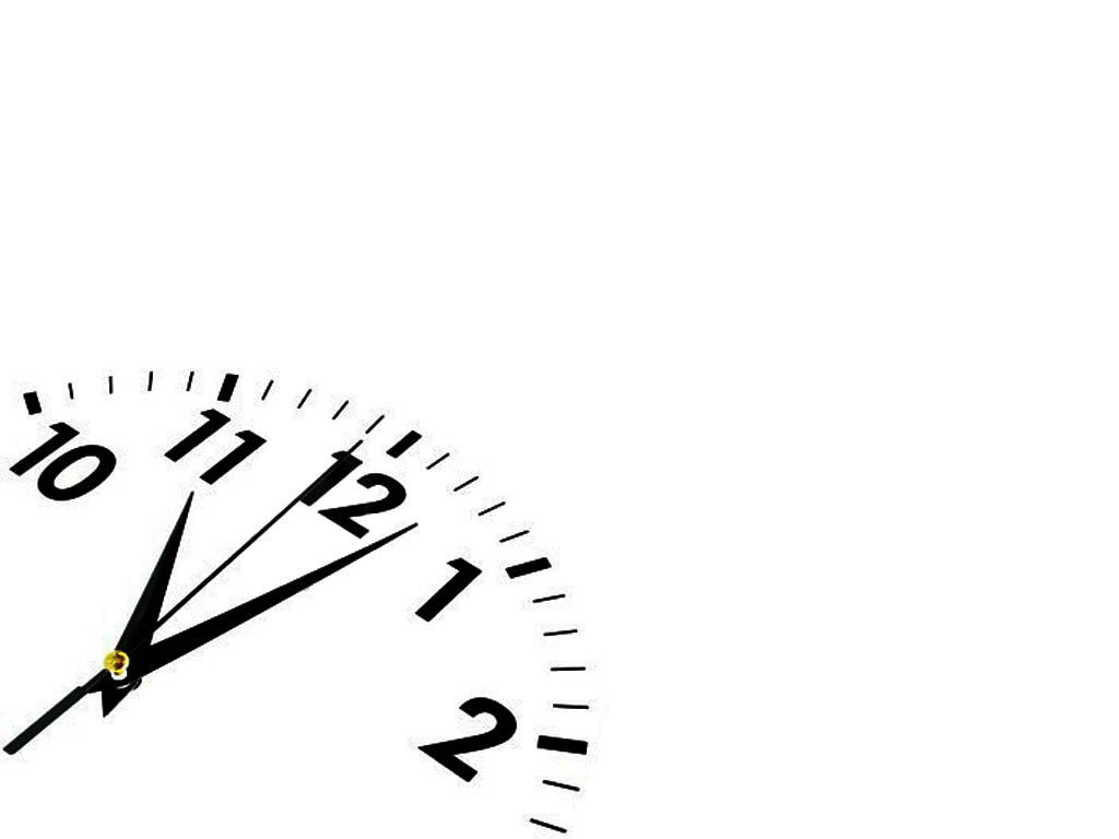 Watch clock PPT Backgrounds