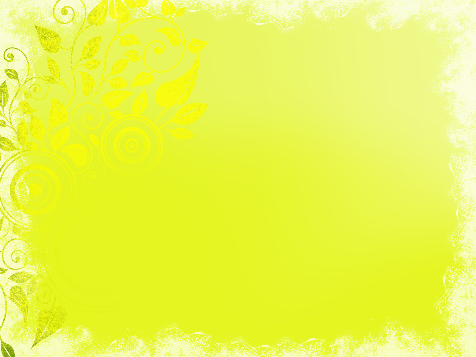 Yellow Ornament PPT Backgrounds
