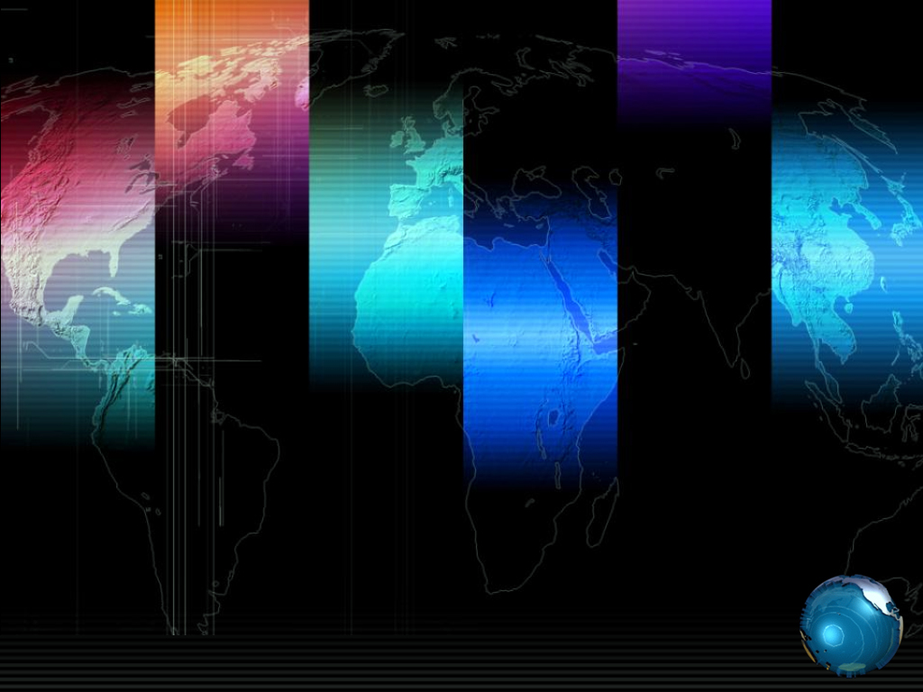 2012 Year World Map PPT templates