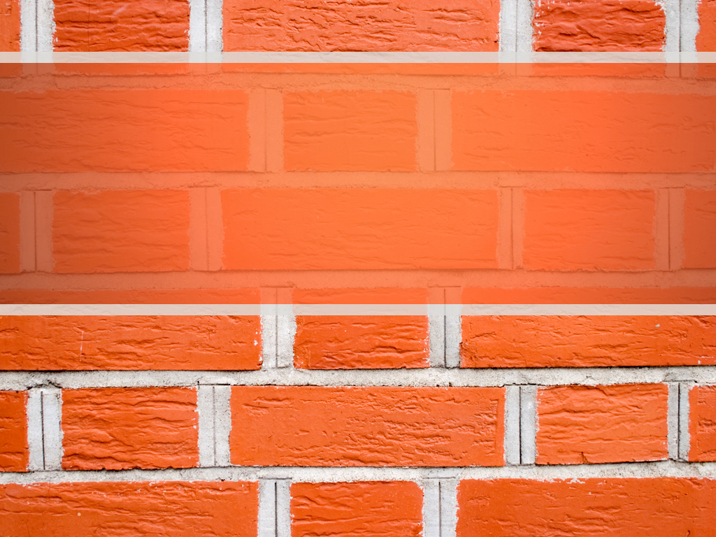 Brick wall slides PPT templates
