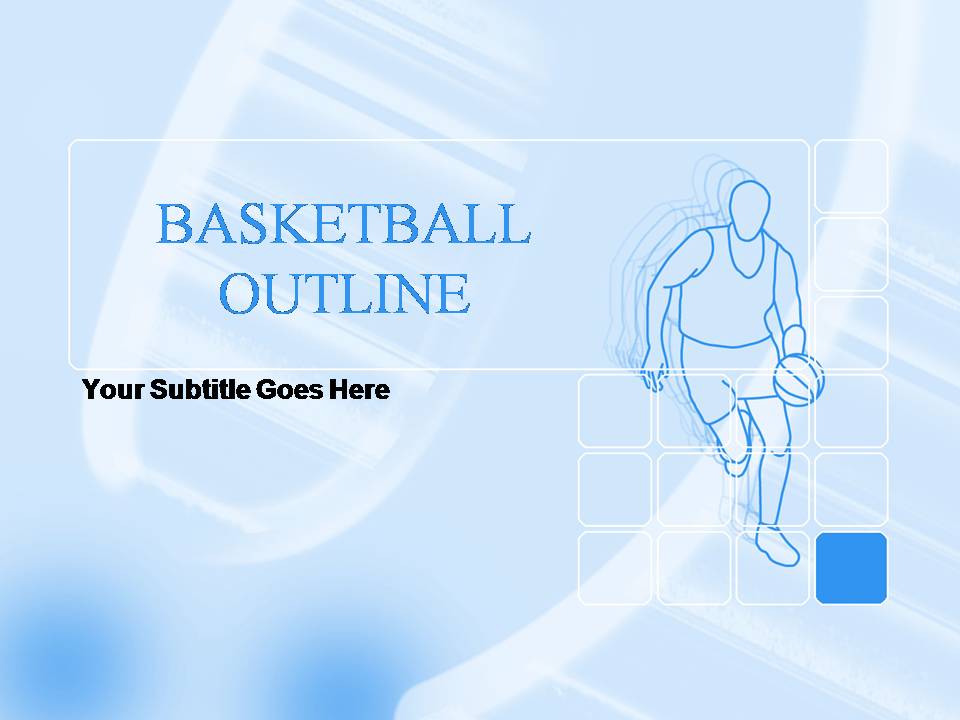 BasketBall Outline PPT templates