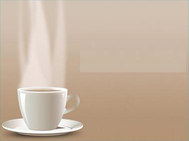 Hot Cup Coffee PPT templates