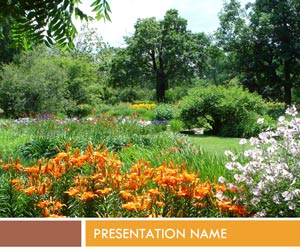 Flower Garden Template