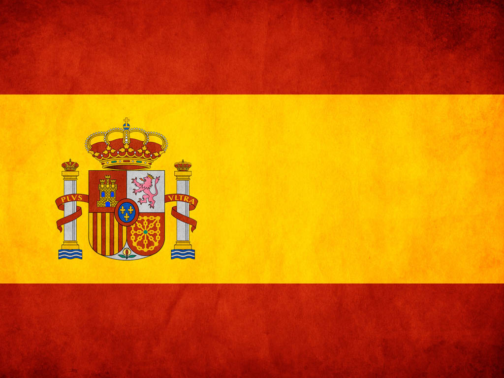 Spain Flag in PowerPoint